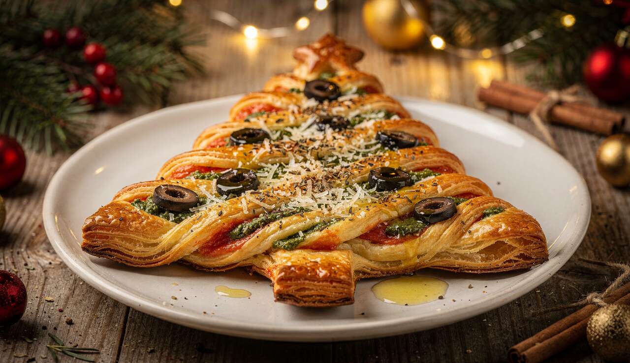 Sapin Apéritif de Noël : recette Facile et Originale