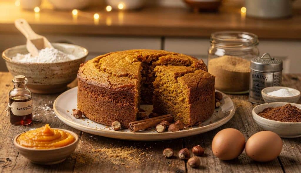 Gâteau Potimarron et Noisette : recette Gourmande