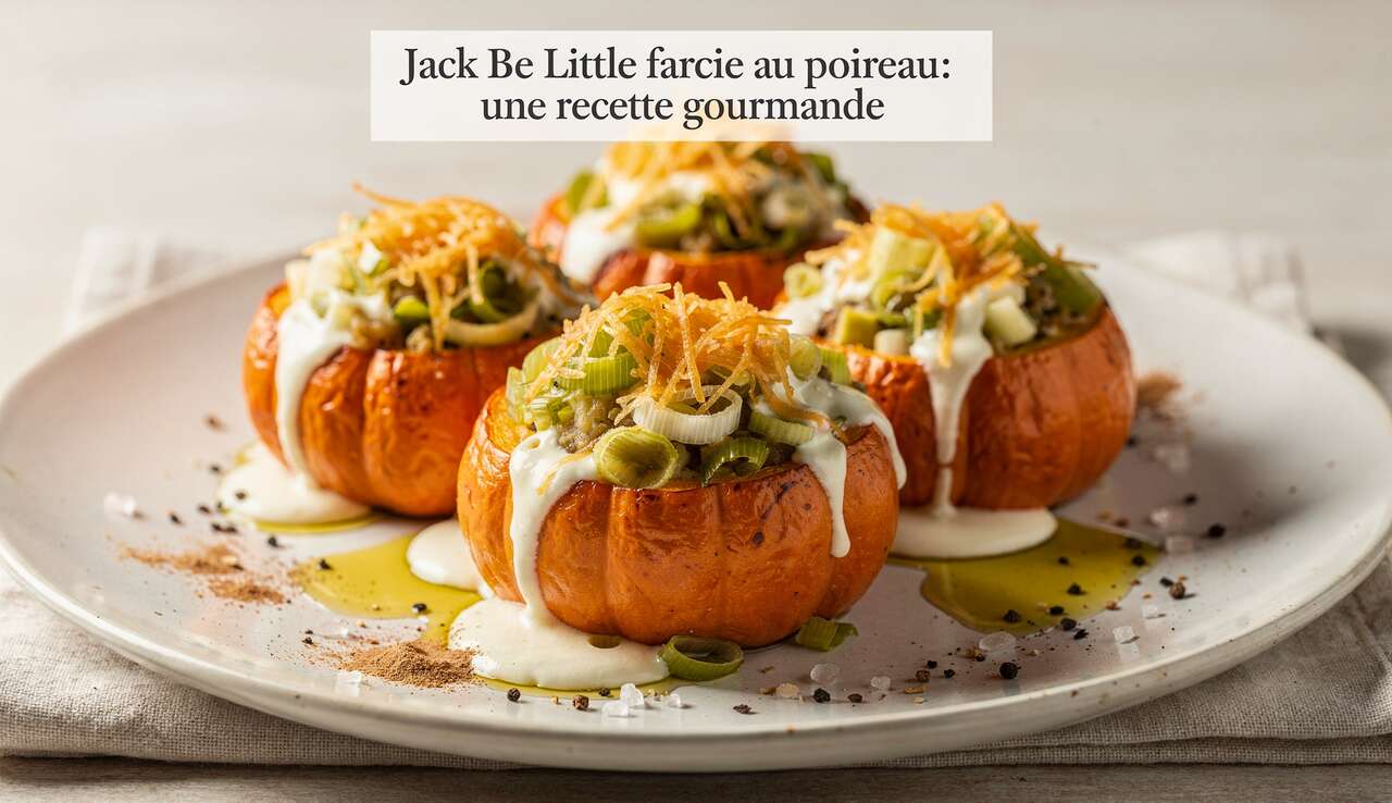 Jack Be Little farcie au poireau : une recette gourmande