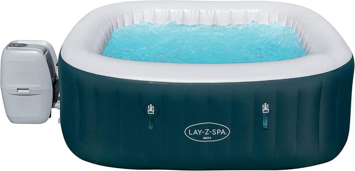 Test du spa gonflable Bestway Lay-Z Ibiza AirJet : confort 6 places