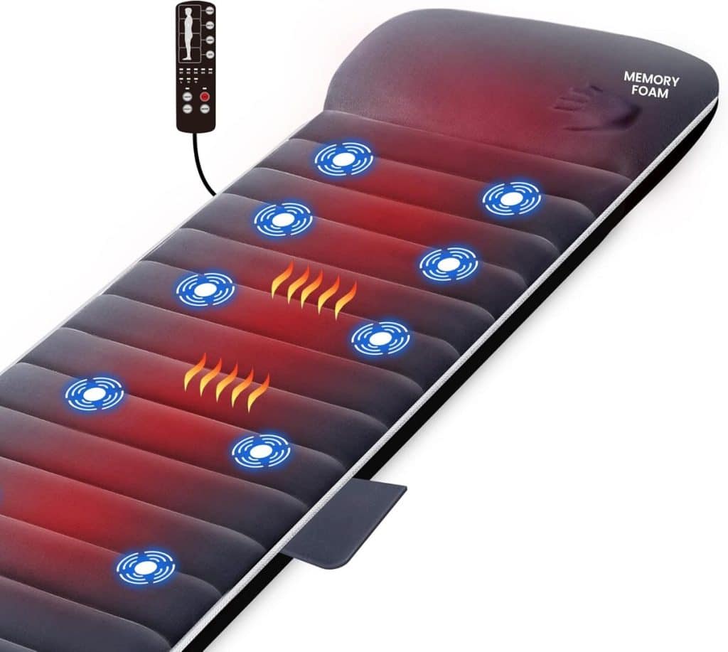 Test : snailax SL363M-FR tapis massant chauffant