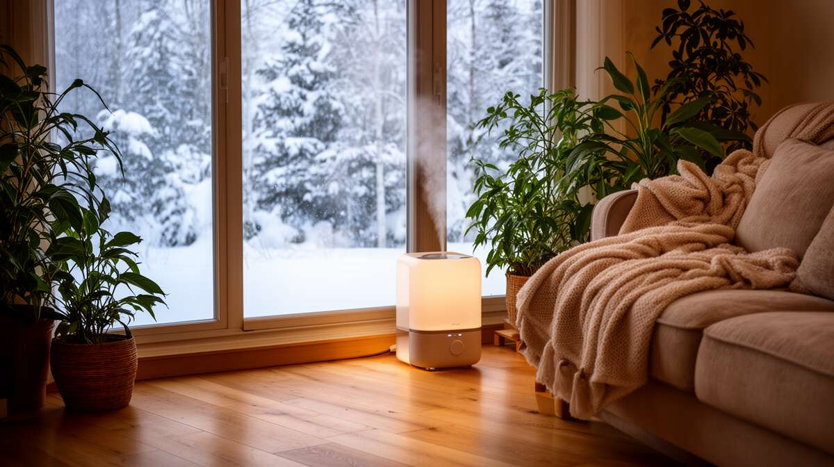 Astuces naturelles pour humidifier votre maison en hiver