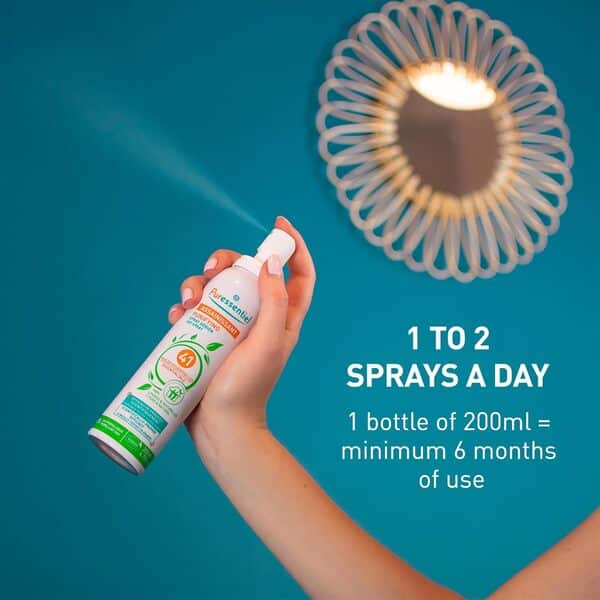 Puressentiel – Assainissant - Spray Aérien aux 41 Huiles Essentielles - 100% pures et naturelles - Efficacité prouvée contre les virus, germes et bactéries – Traite la pollution de l’air – 75 ml