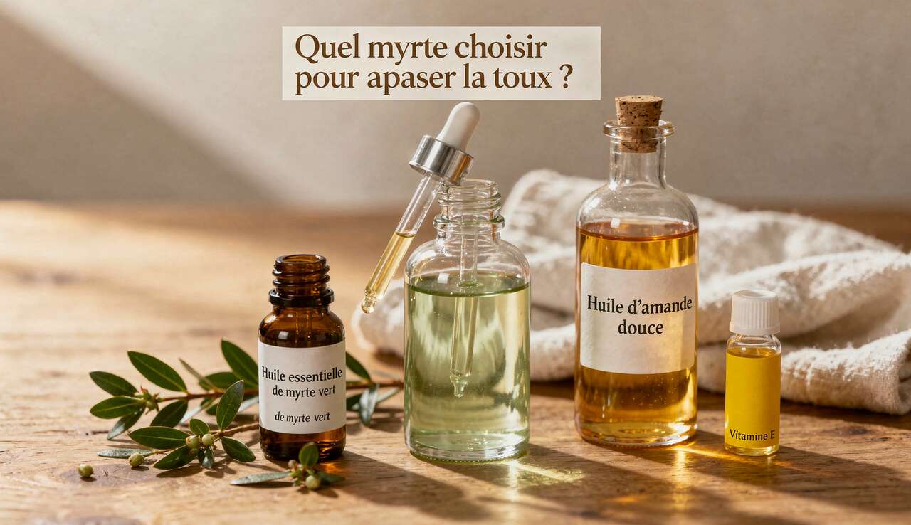 Quel myrte choisir pour apaiser la toux ?