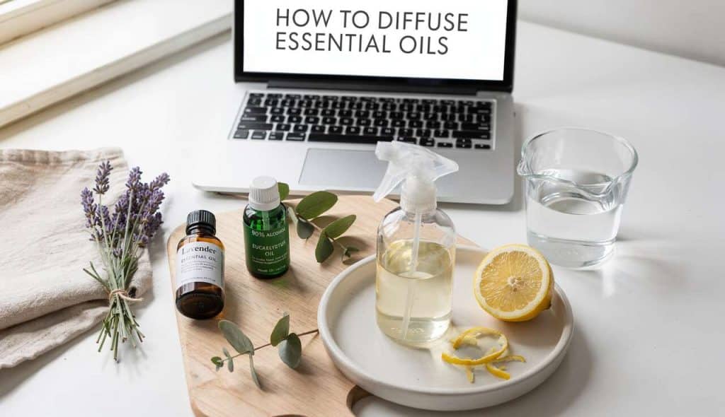 Comment diffuser les huiles essentielles ?