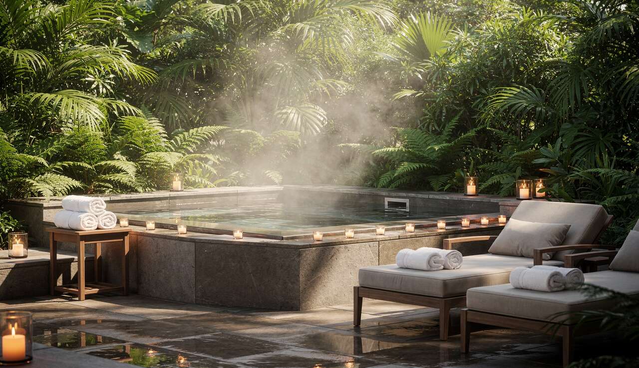 Cr&eacute;er un espace bien-&ecirc;tre autour de votre spa