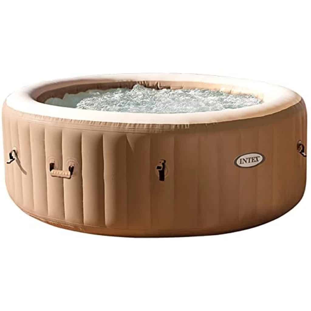 Test du spa Intex Pure Sahara 6 places 28428EX beige