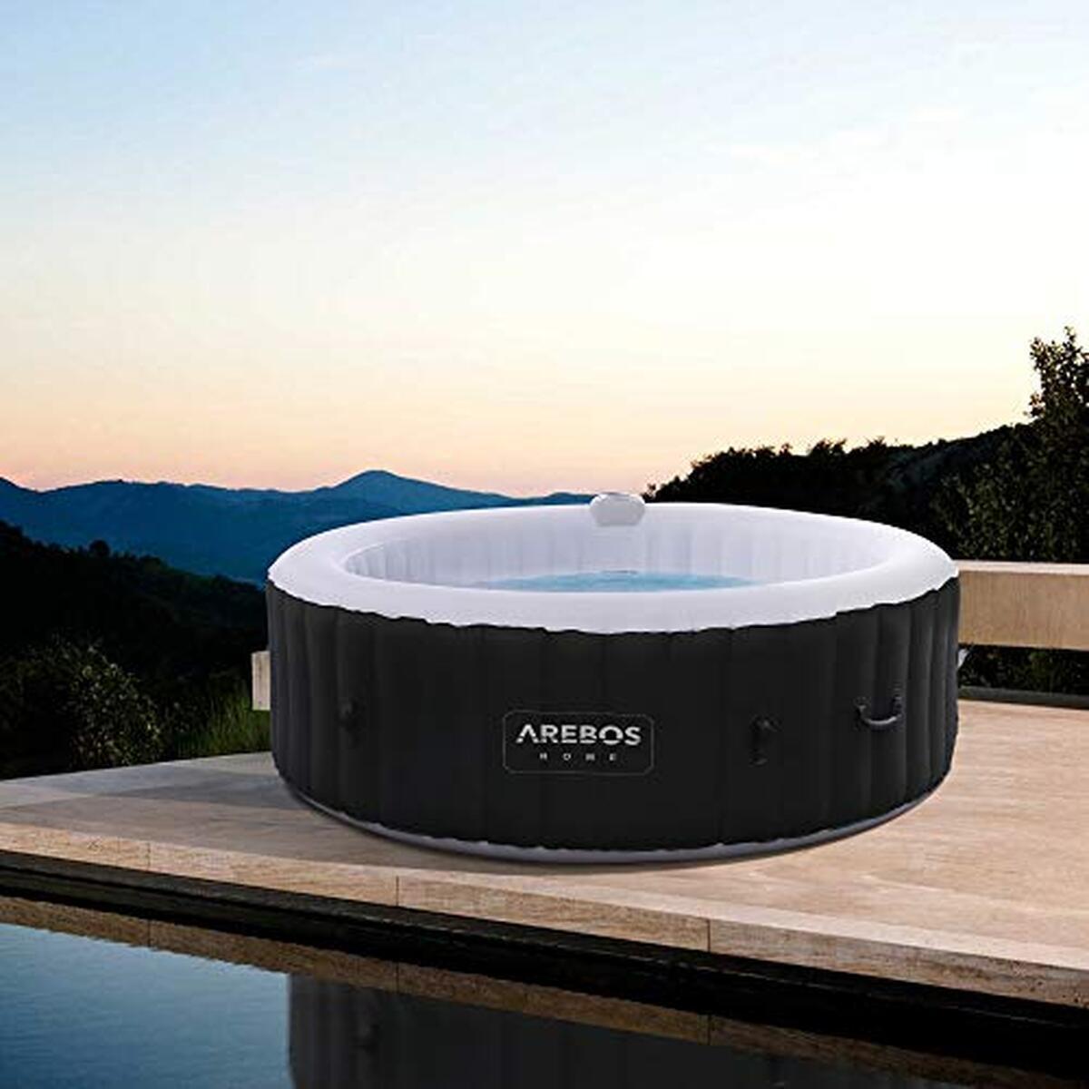 Test : spa gonflable Arebos 6 personnes, détente assurée !