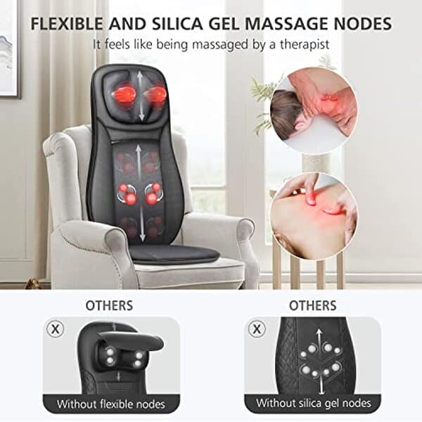 Découvrez notre test approfondi du fauteuil massant Shiatsu SNAILAX avec chaleur pour une relaxation optimale à la maison. Profitez de ses fonctionnalités innovantes et améliorez votre bien-être dès aujourd'hui.