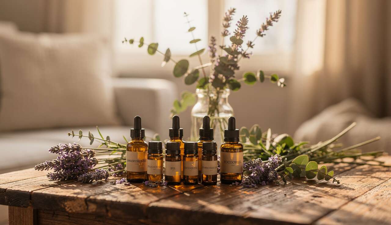Huiles essentielles incontournables à domicile