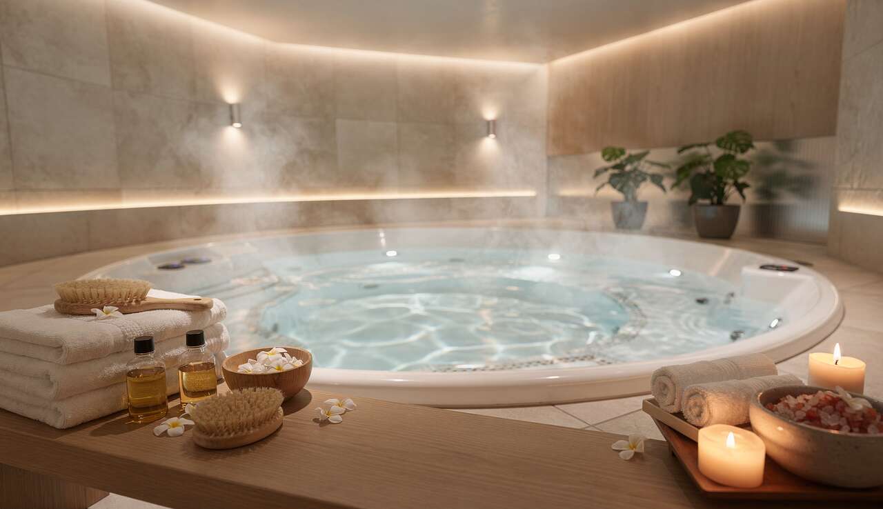 Nettoyage d&rsquo;un spa : int&eacute;rieur, ligne d&rsquo;eau, accessoires