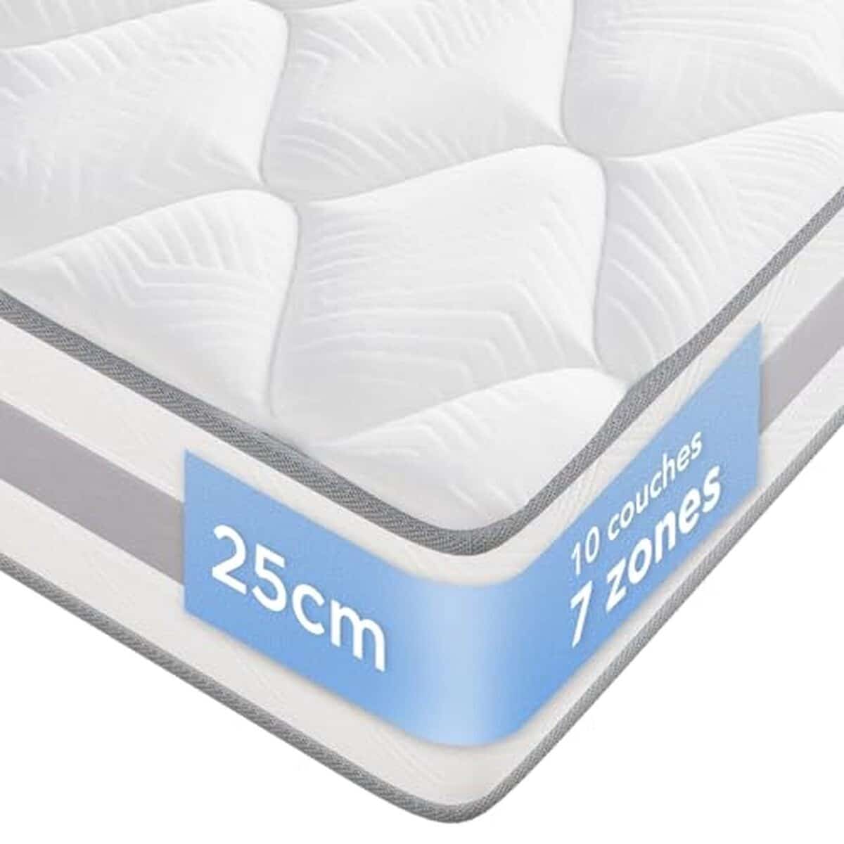 Test du matelas Inmoko 180x200 cm : confort à ressorts ensachés