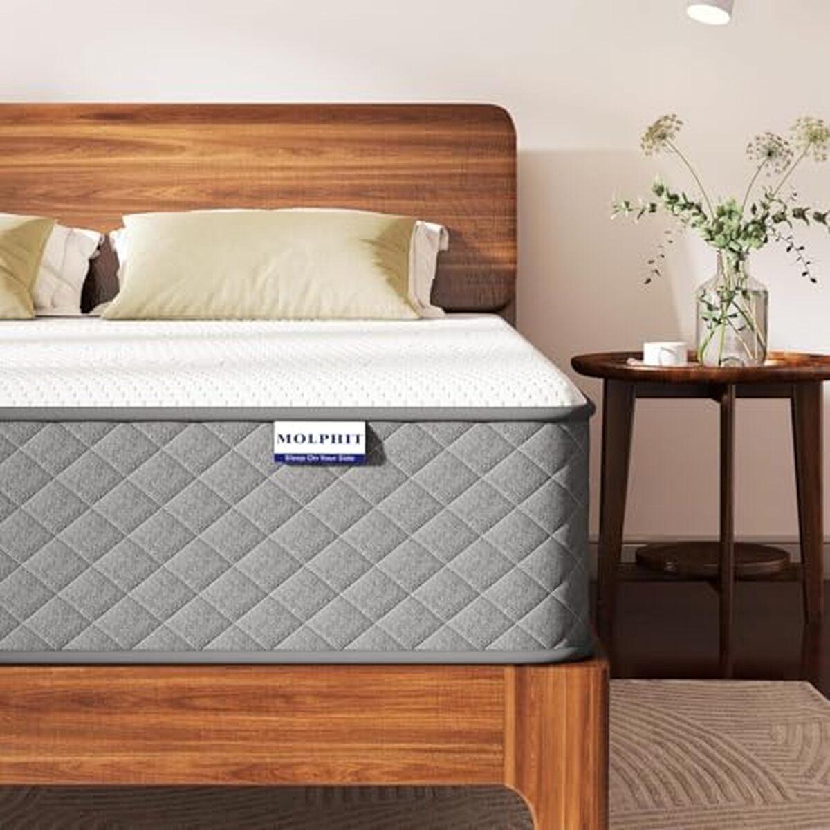 Test : matelas MOLPHIT 140x190 hybride à ressorts ensachés