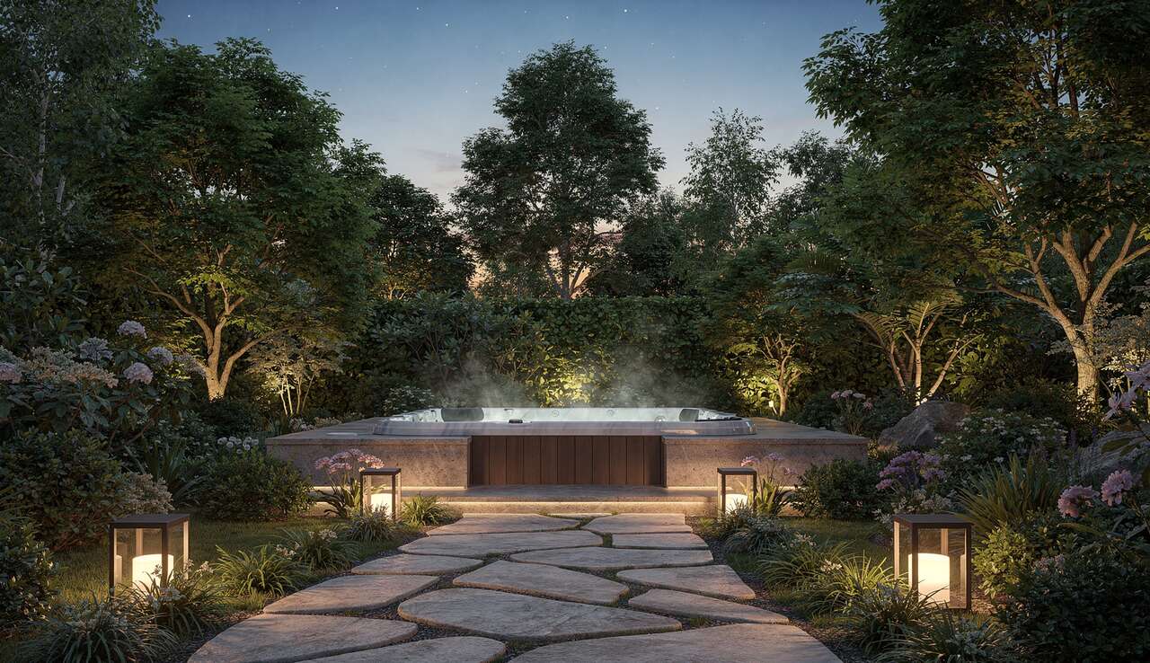 Bien choisir l'emplacement de son spa ext&eacute;rieur