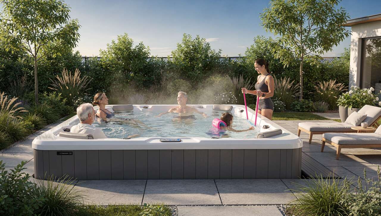 Bienfaits des spas de nage et sports aquatiques
