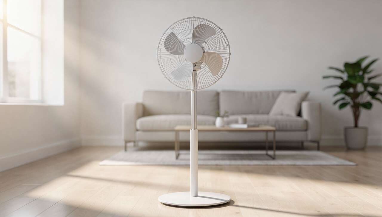 Combien de temps peut-on laisser tourner un ventilateur sur pied ?