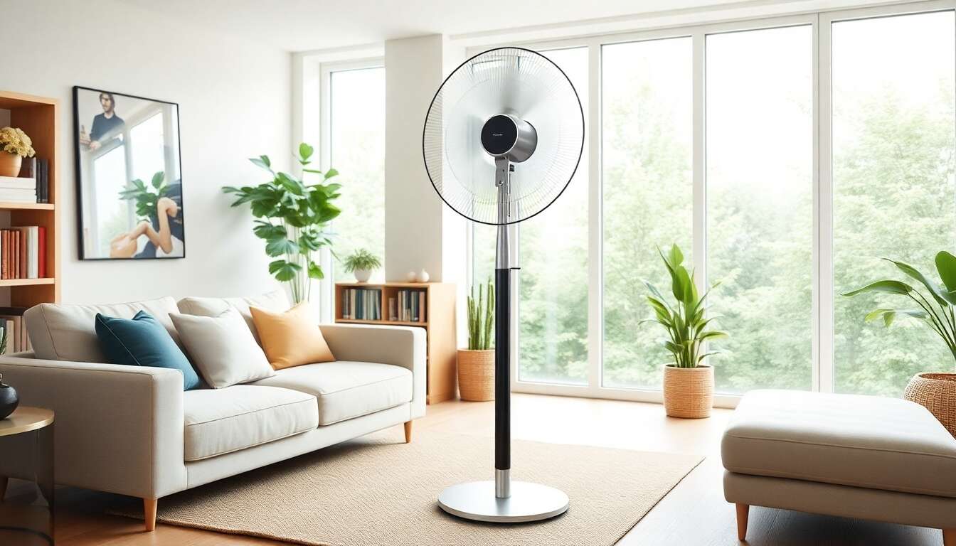 Ventilateur sur pied : efficacité et puissance