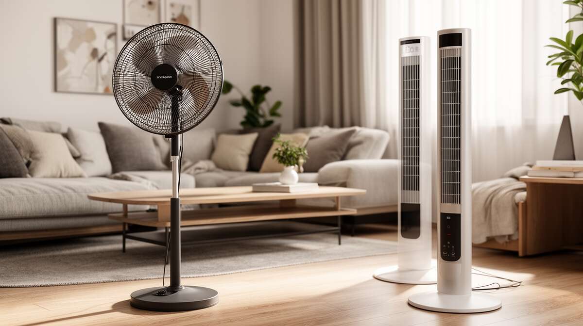 Ventilateur sur pied ou colonne : lequel choisir ?