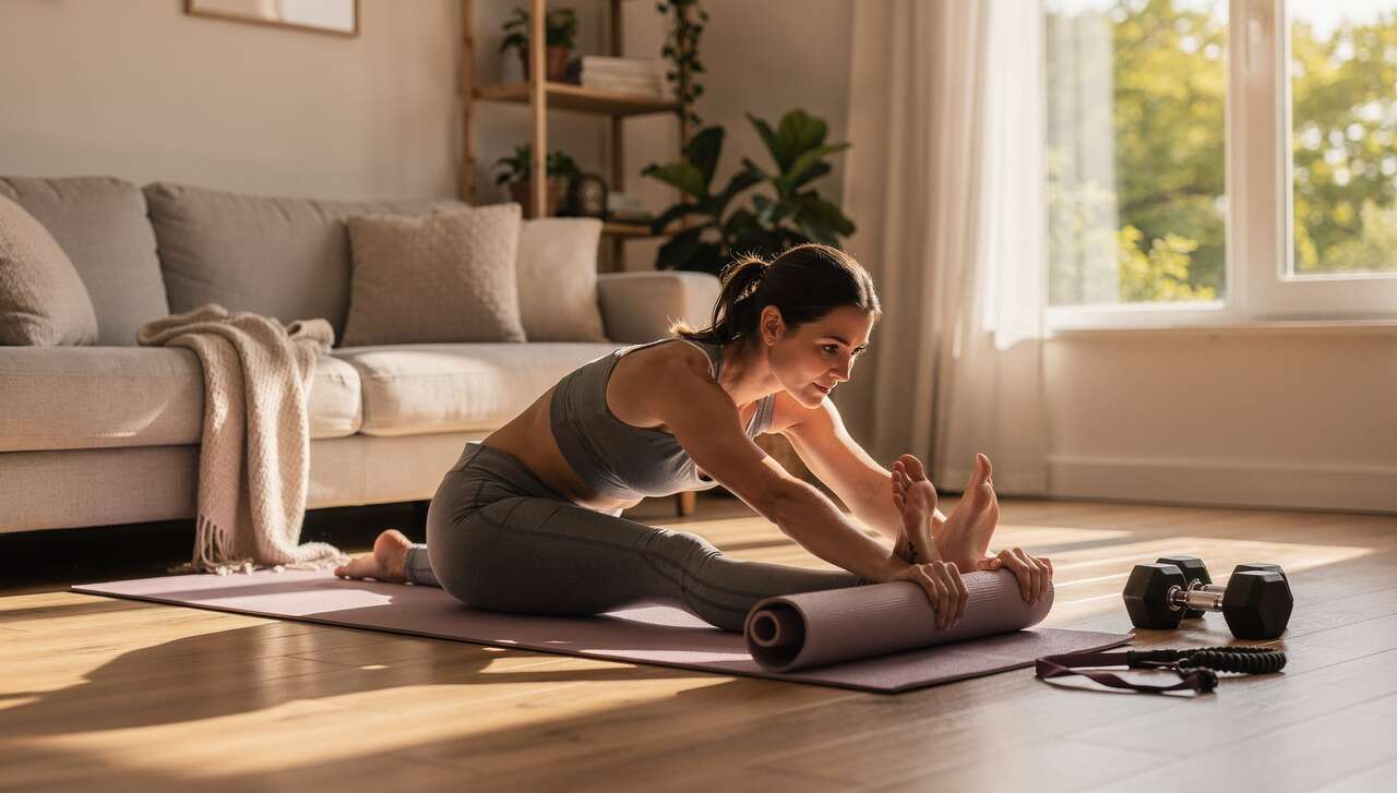 Des idées d'exercices à pratiquer chez soi Des idées d'exercices à pratiquer chez soi