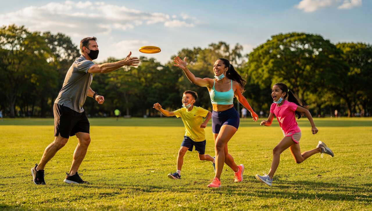 Faire des jeux sportifs en famille Faire des jeux sportifs en famille