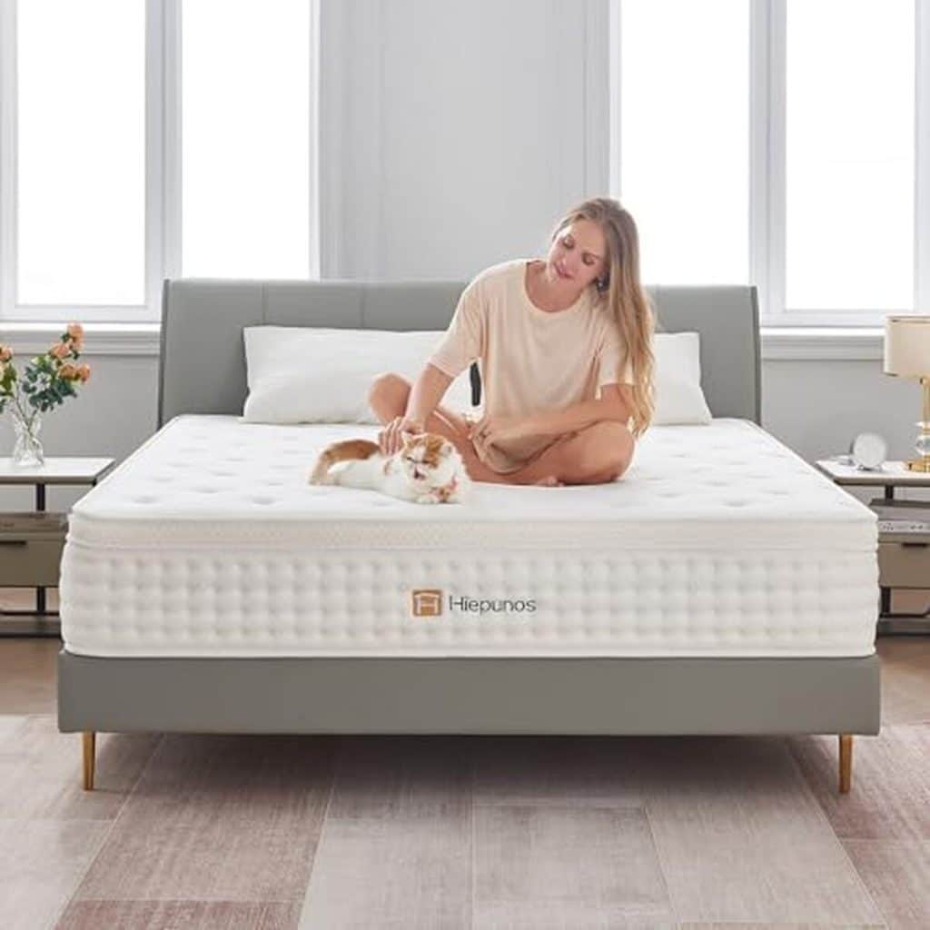 Test : matelas Hiepunos hybride 180x200 cm, soutien parfait