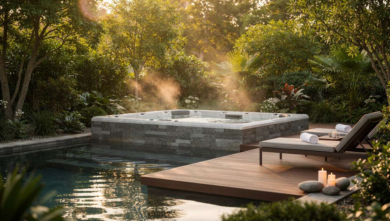 Bien choisir l'emplacement du spa extérieur Bien choisir l'emplacement du spa extérieur