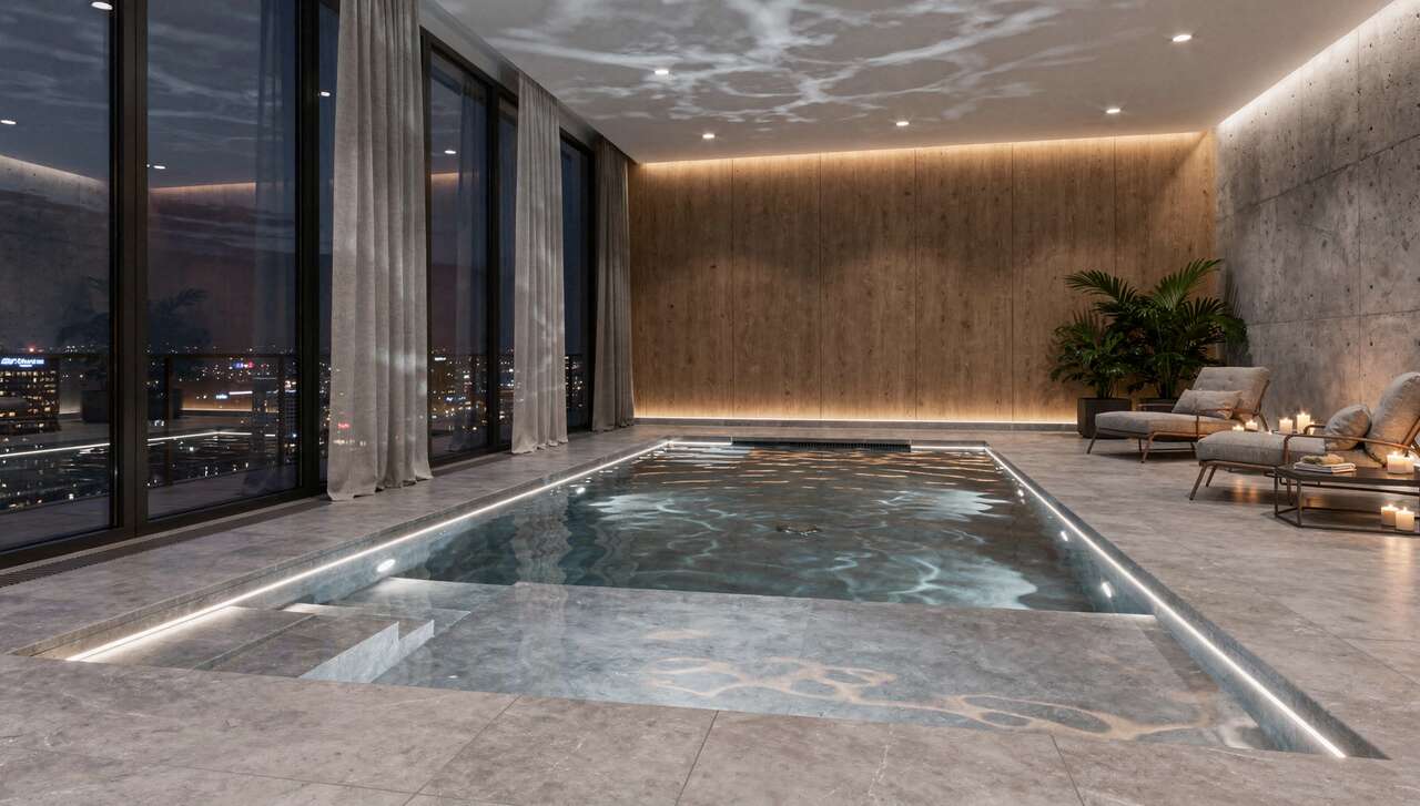 Spa de nage en intérieur : avantages et contraintes Spa de nage en intérieur : avantages et contraintes