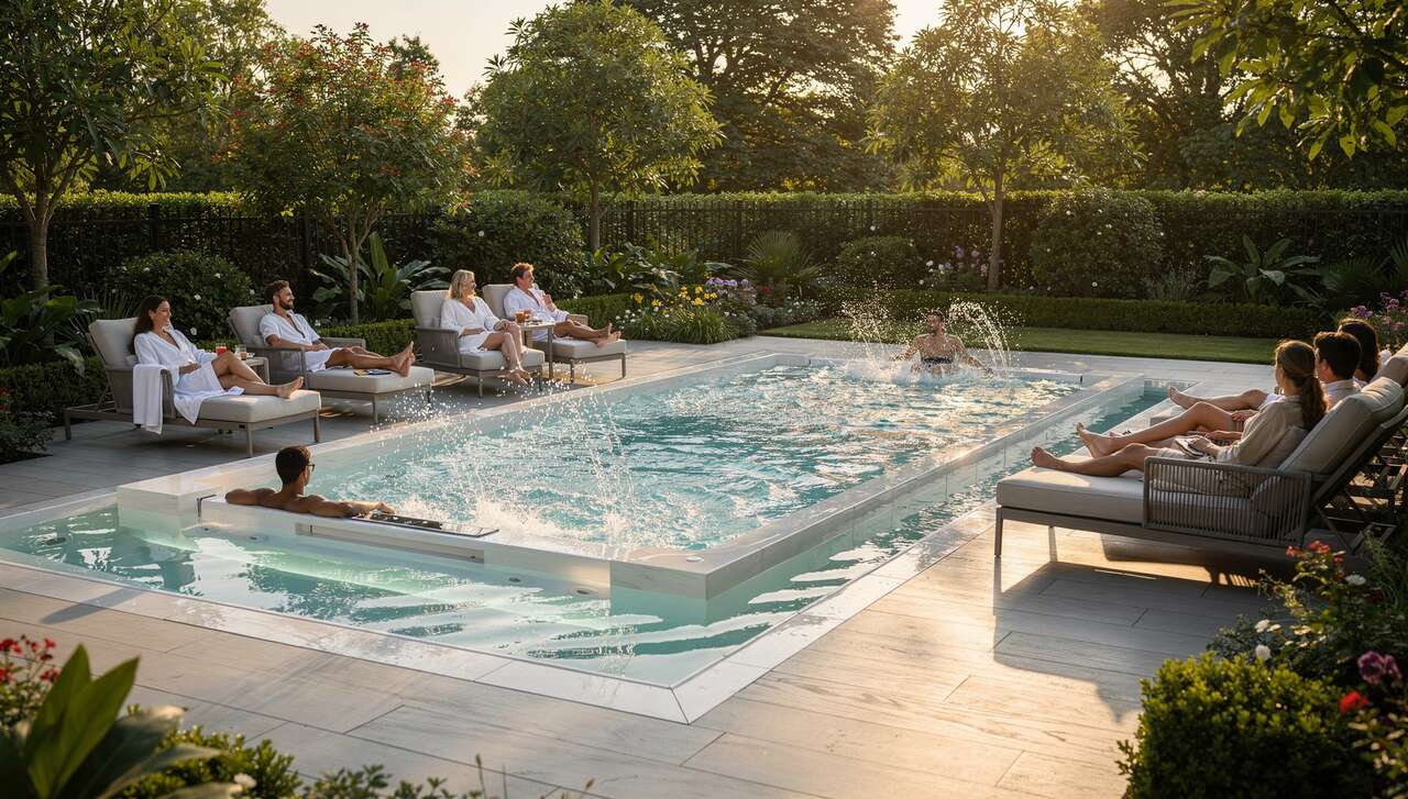 Spa de nage en extérieur : installation et maintenance Spa de nage en extérieur : installation et maintenance