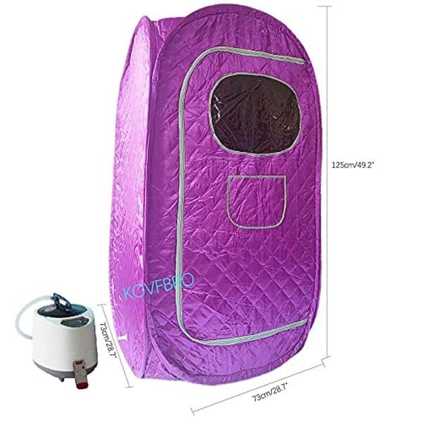 Découvrez notre test complet de la tente sauna portable Kovfbro et profitez des bienfaits d'une séance de sauna chez vous. Détendez-vous avec style et confort  !