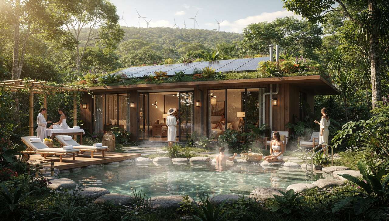 Exemples de spas éco-responsables à travers le monde Exemples de spas éco-responsables à travers le monde