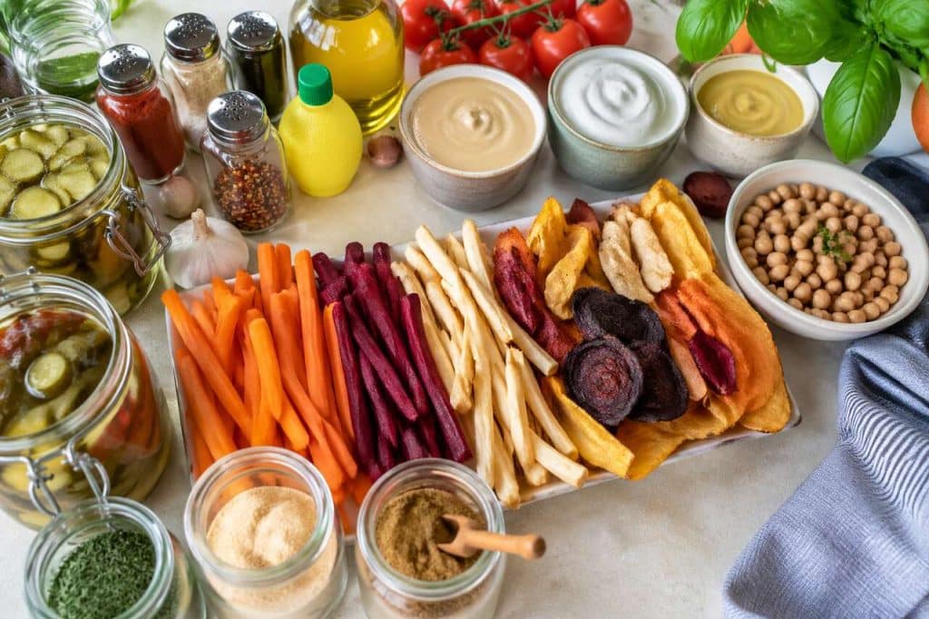 Apéritif dînatoire : recettes saines de crudités