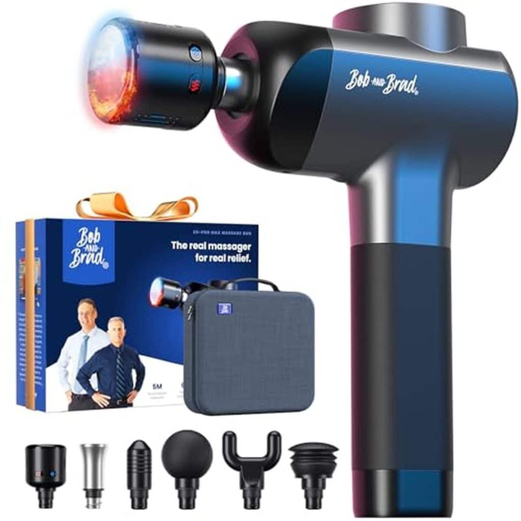 Test : bob and Brad X6 Pro Max pistolet de massage chaud-froid