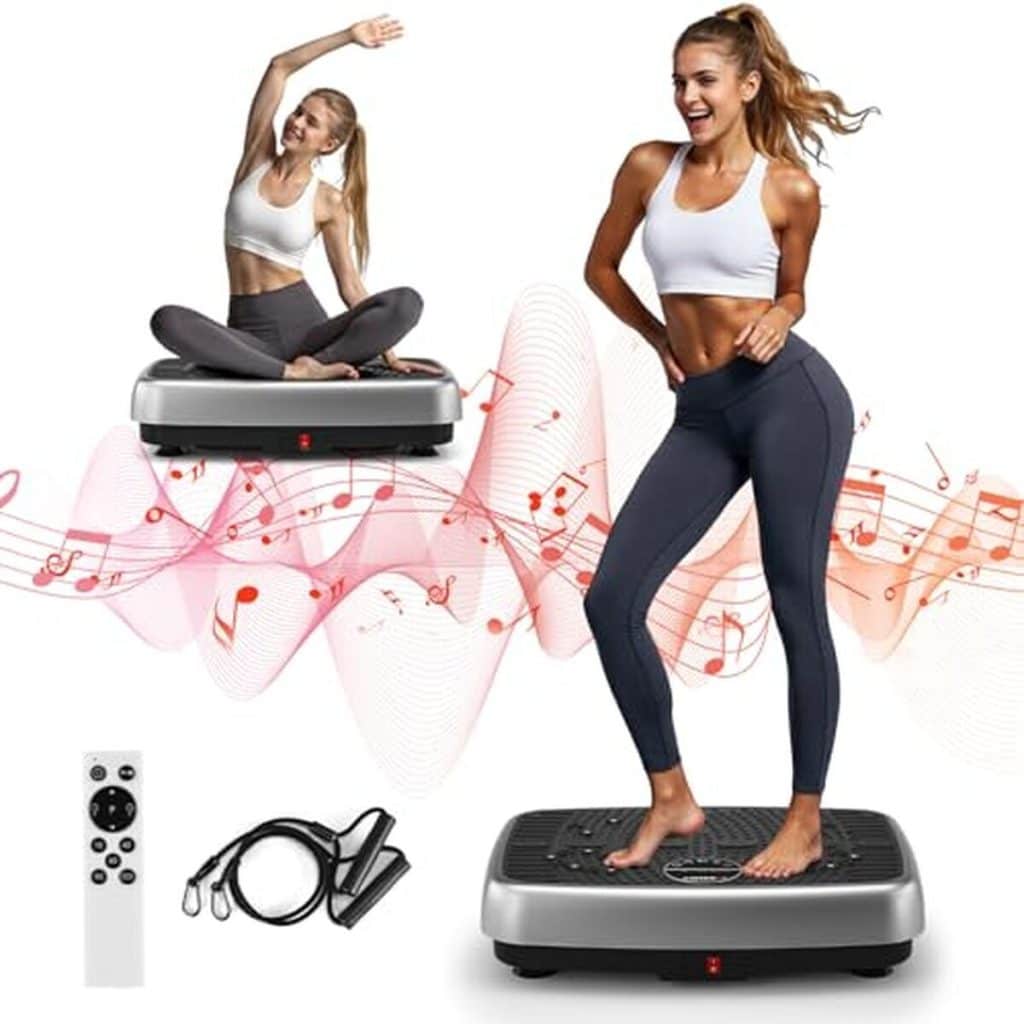 Test de la plateforme vibrante MOSUNY 2026 : double moteur et 120 niveaux