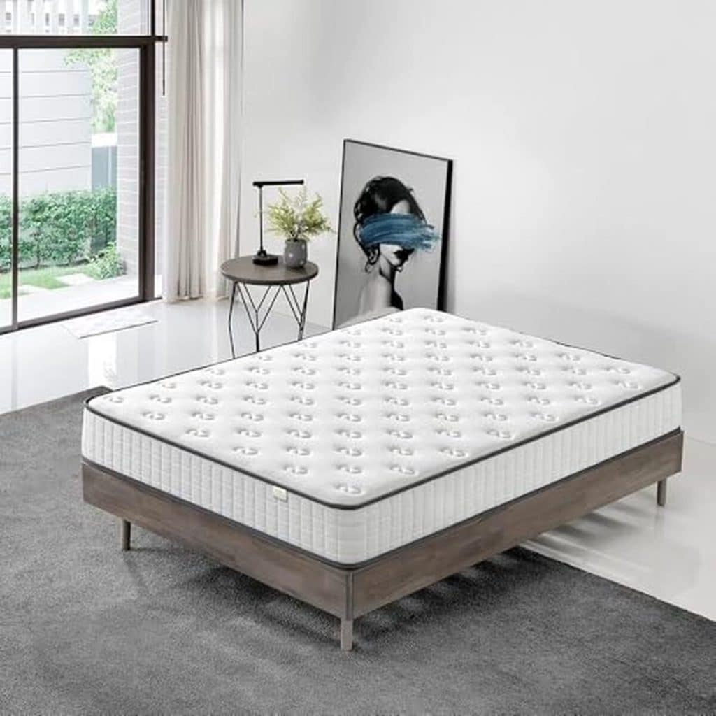 Test du matelas Dewinner 140x190 : mousse à mémoire haute résilience