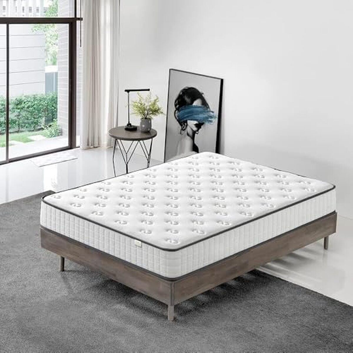 Test du matelas Dewinner 140x190 : mousse à mémoire haute résilience