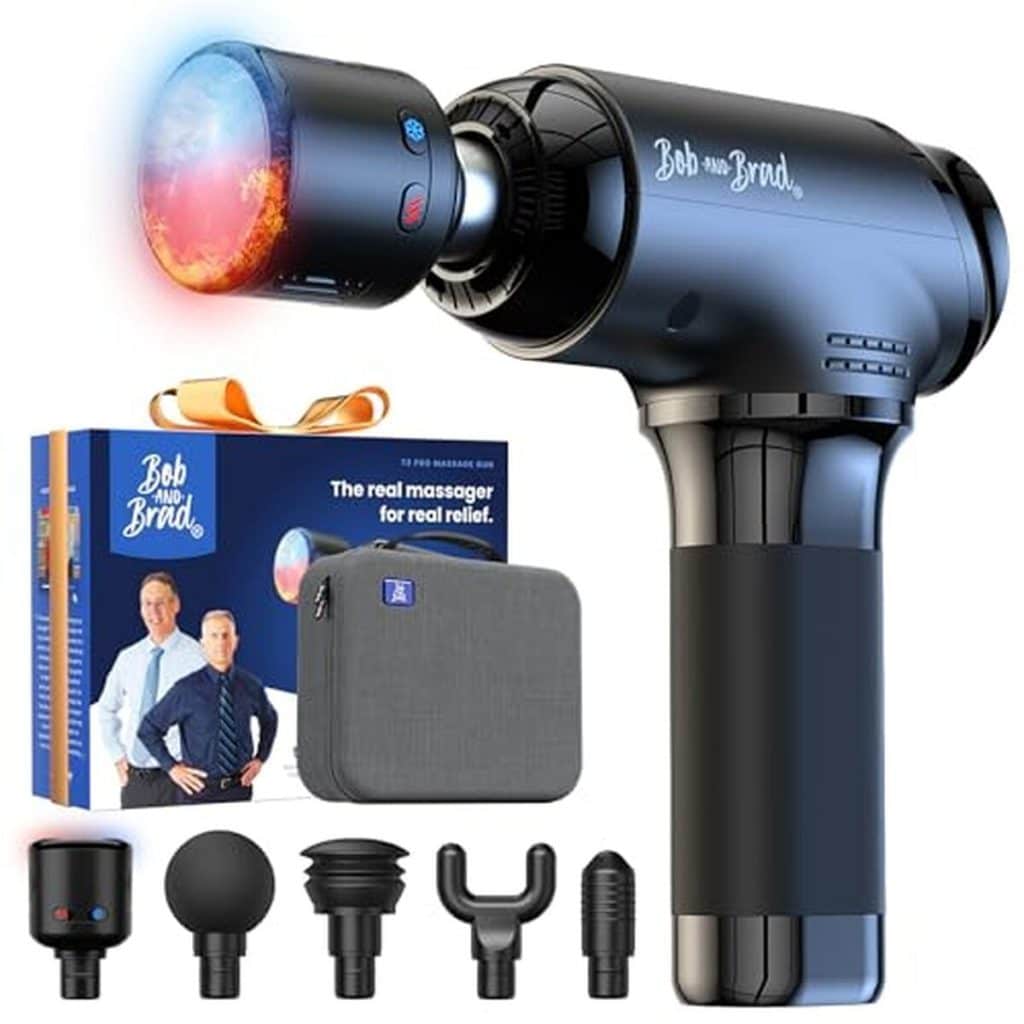 Test du pistolet de massage Bob and Brad T2 Pro : puissance thermique et performance