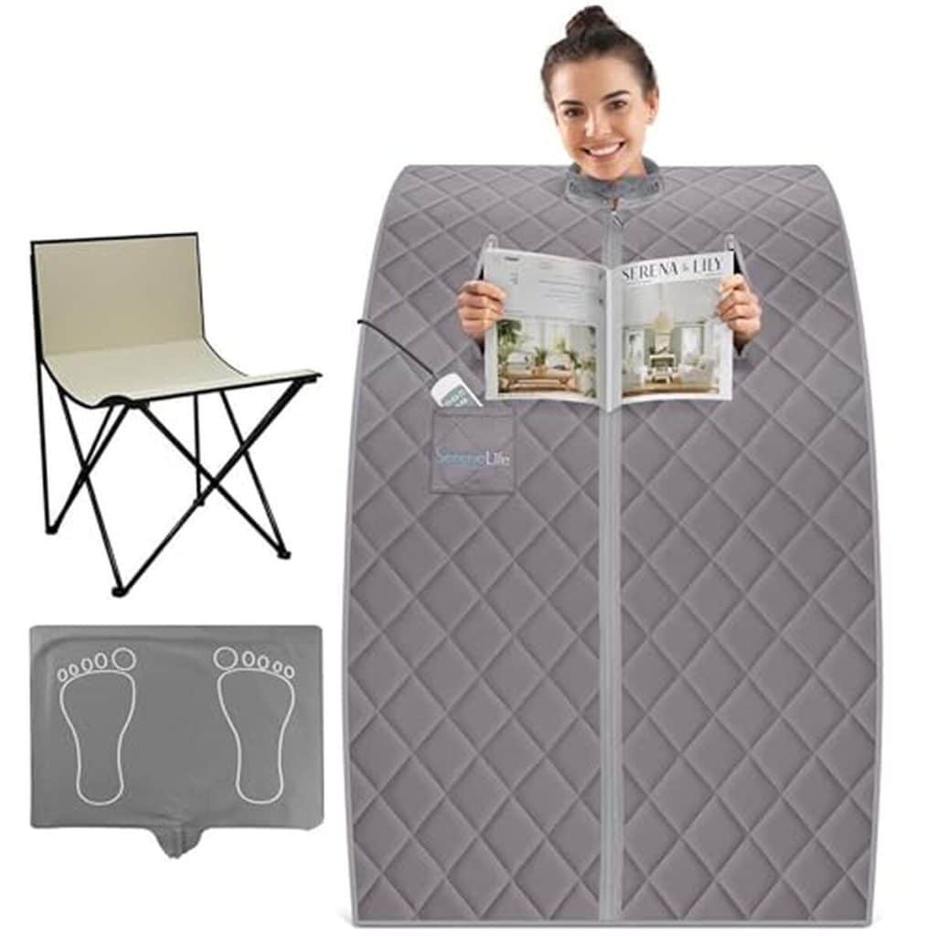 Test du sauna portable SereneLife : cabine pliable et chauffante pour la maison