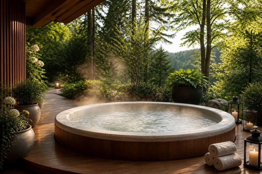 Les avantages du spa rond