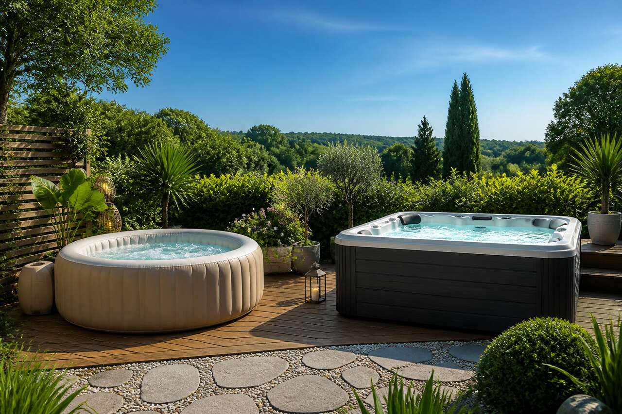 Comprendre les différences entre un spa gonflable et un spa rigide Comprendre les différences entre un spa gonflable et un spa rigide