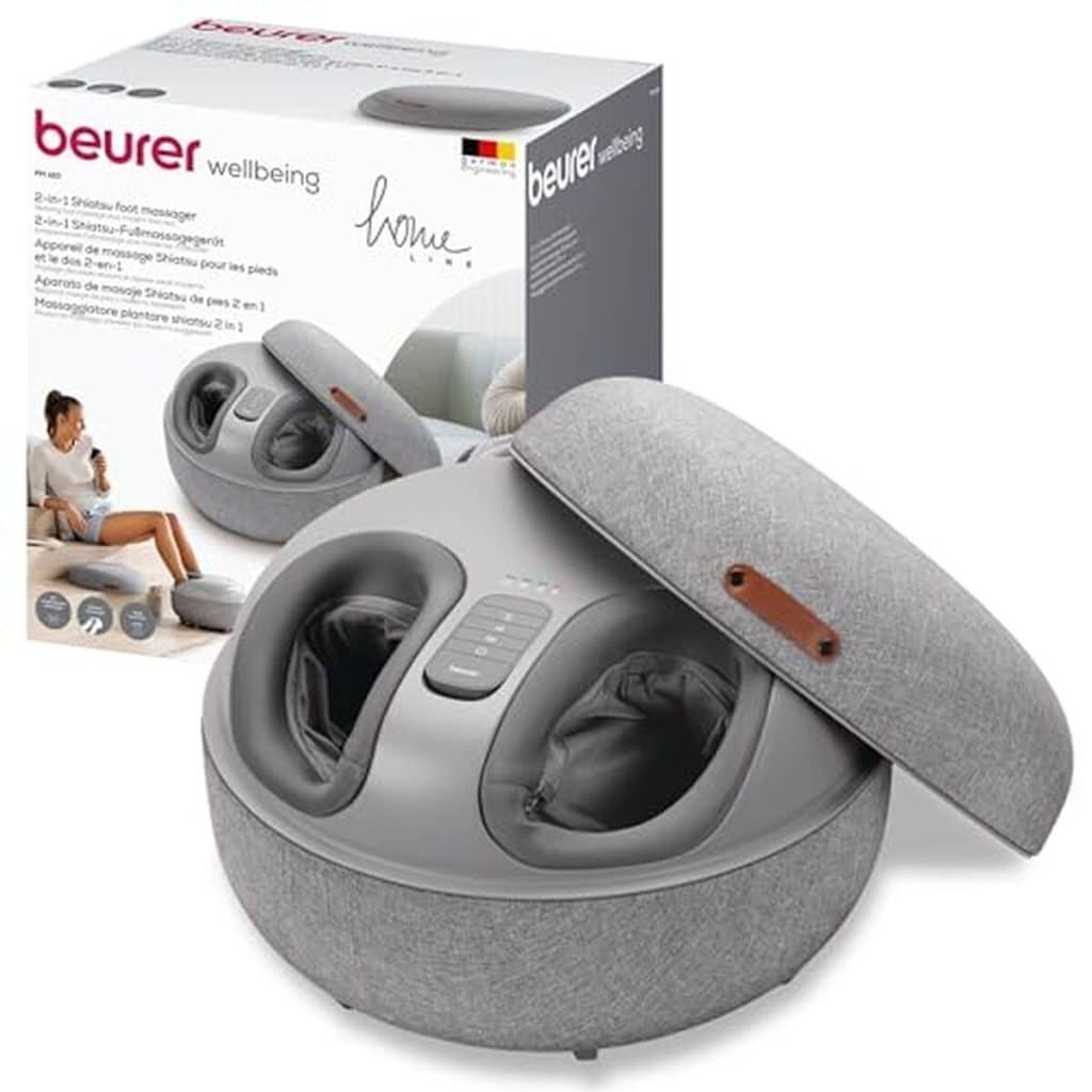 Test : beurer FM 120, massage shiatsu et tabouret chauffant