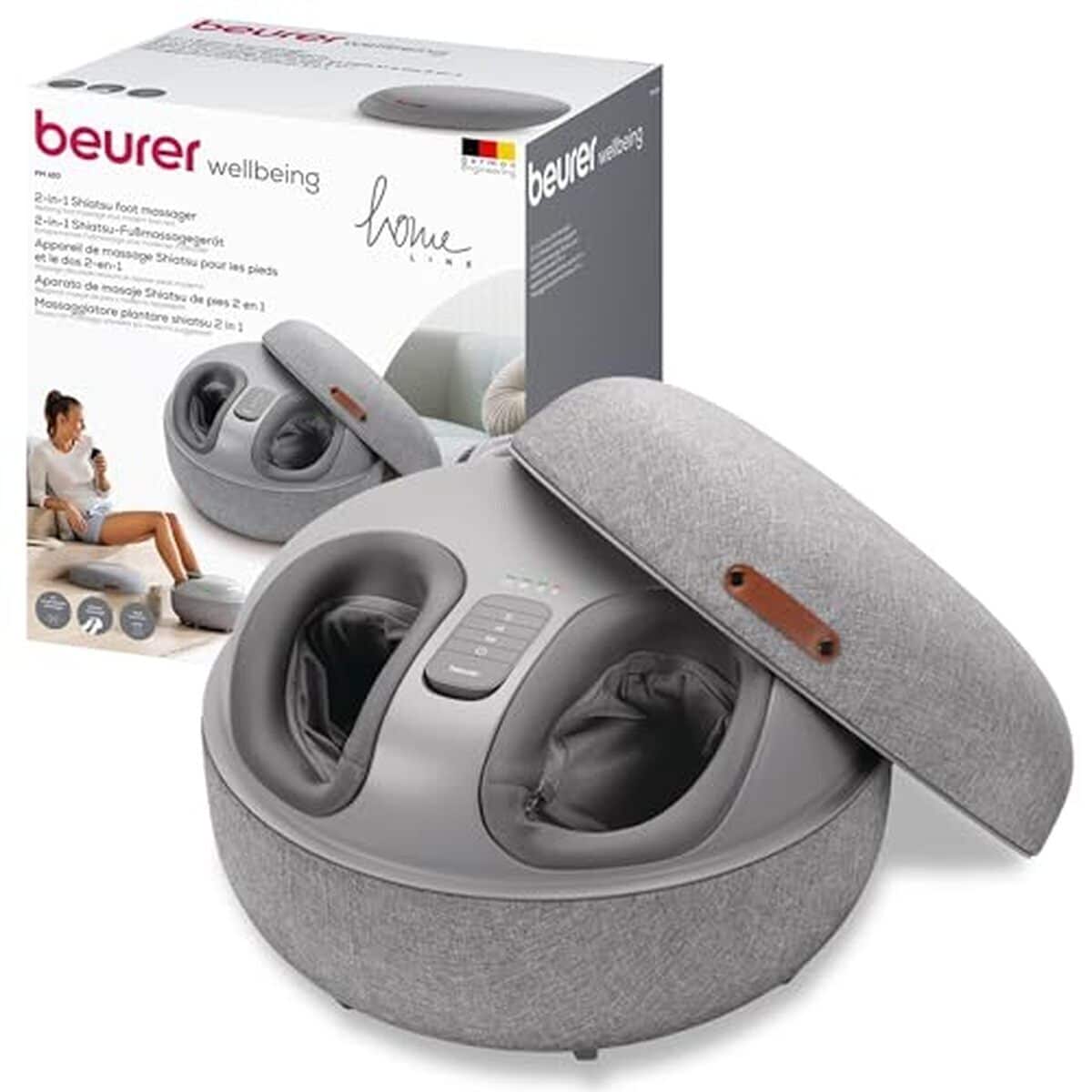 Test : beurer FM 120, massage shiatsu et tabouret chauffant