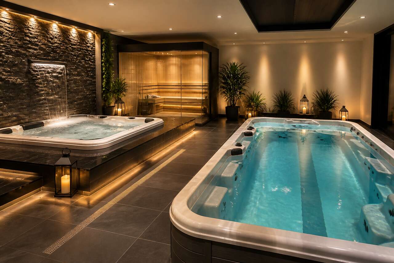 Comparaison entre spa et spa de nage Comparaison entre spa et spa de nage