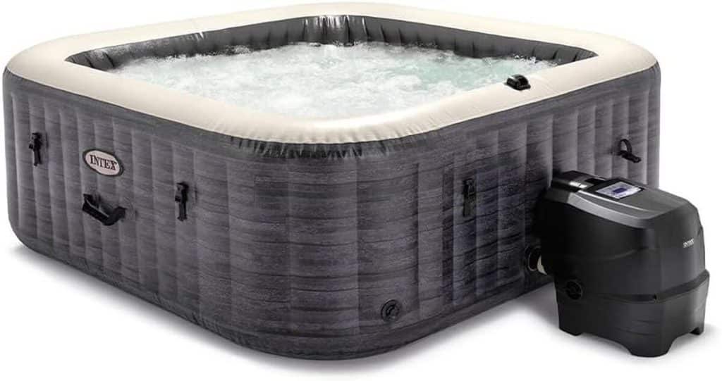 Test Du Spa Carré Intex Greystone Deluxe Pour 6 Personnes