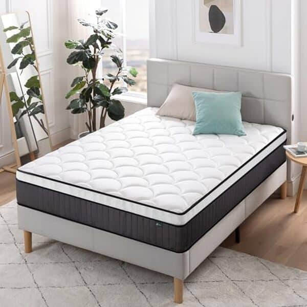 Découvrez notre test détaillé du matelas hybride Zinus 140x190 : confort, soutien et durabilité pour un sommeil réparateur au meilleur prix.