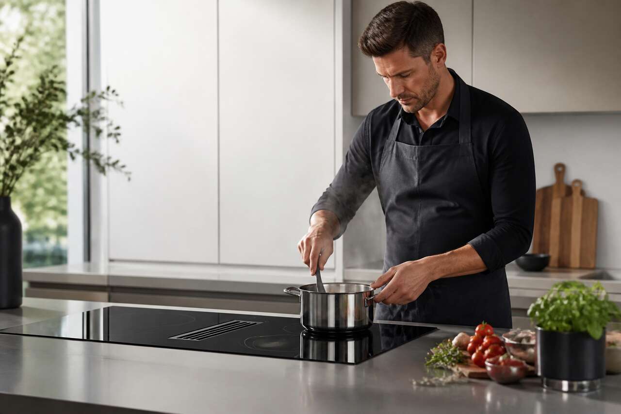 La cuisson par induction: pr&eacute;cision, rapidit&eacute; et ma&icirc;trise