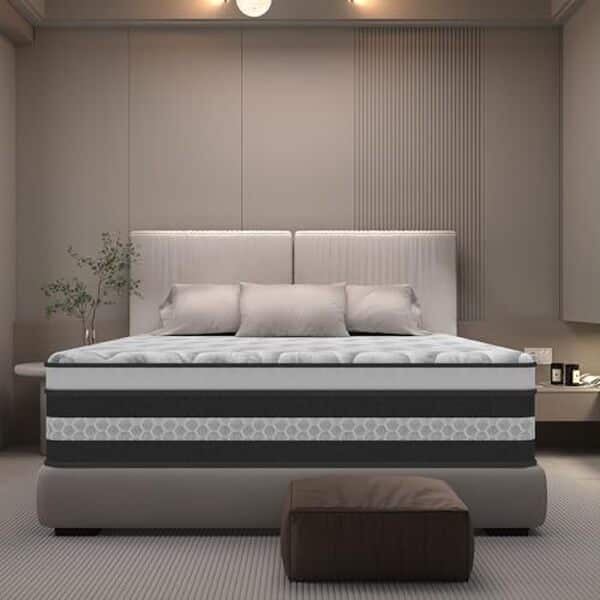 Découvrez notre test détaillé du matelas hybride 160x200 mémoire de forme : confort, soutien et durabilité analysés pour vous aider à bien choisir.