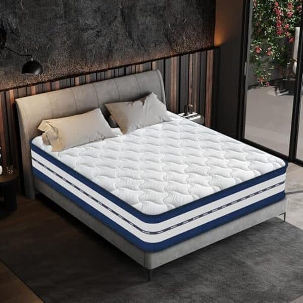Découvrez notre test complet du matelas hybride H3 140x200 cm : confort, durabilité et performance pour un sommeil réparateur et de qualité.