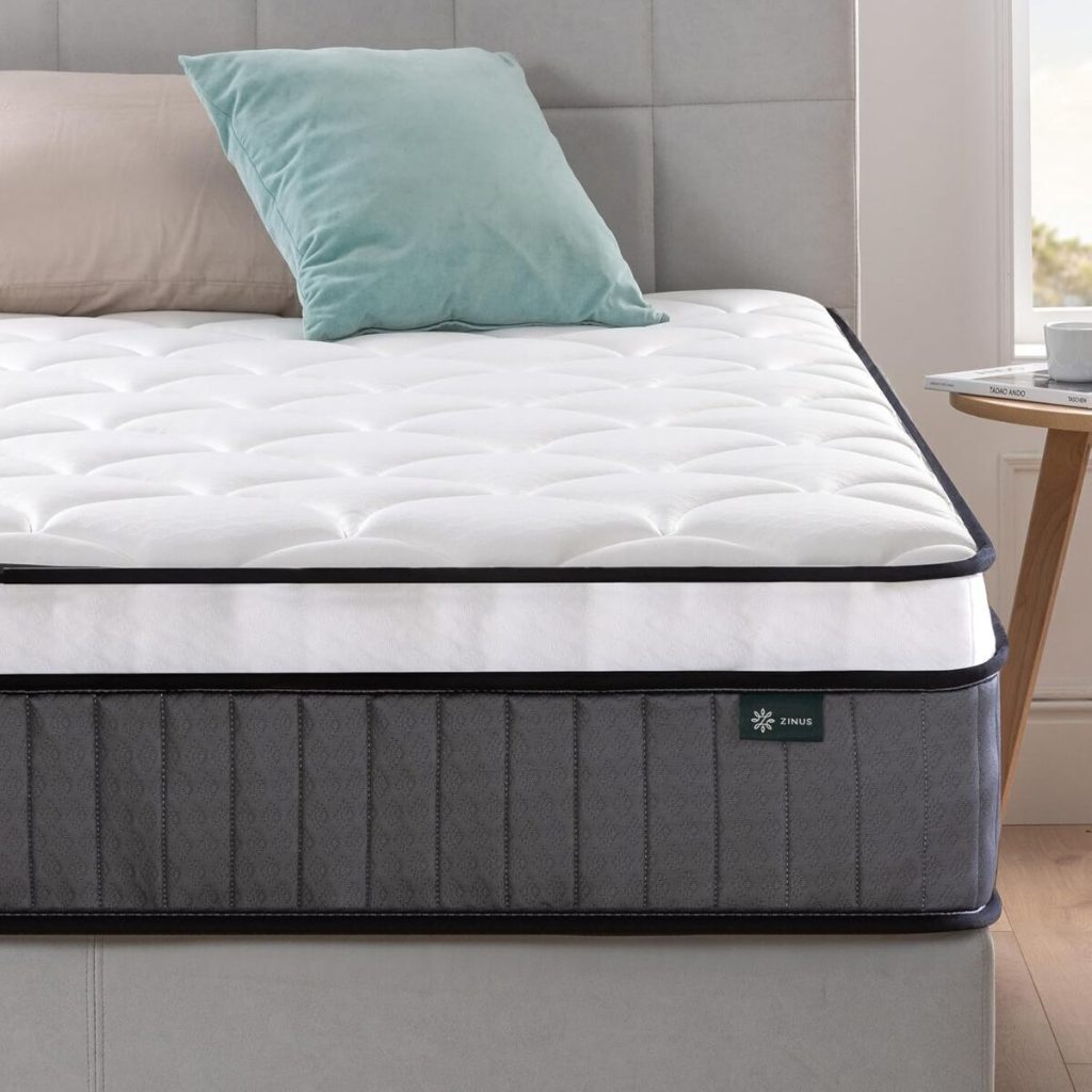 Test du matelas mémoire de forme Zinus 140x190 hybride