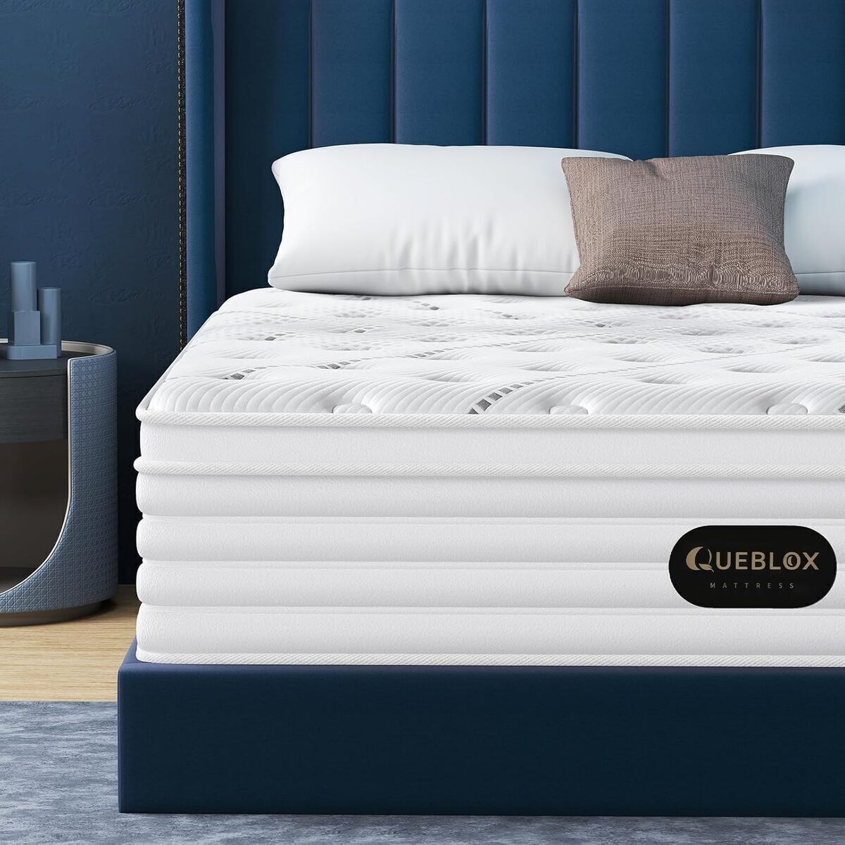 Test du matelas Queblox : confort et fermeté medium 28 cm