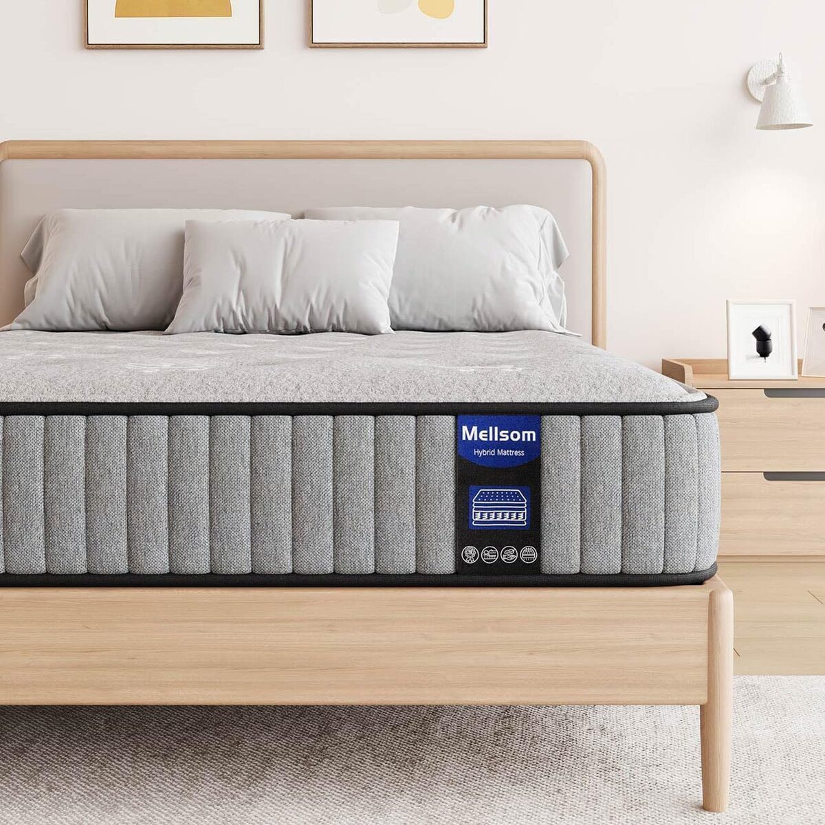 Test : matelas Mellsom king size en gel mémoire